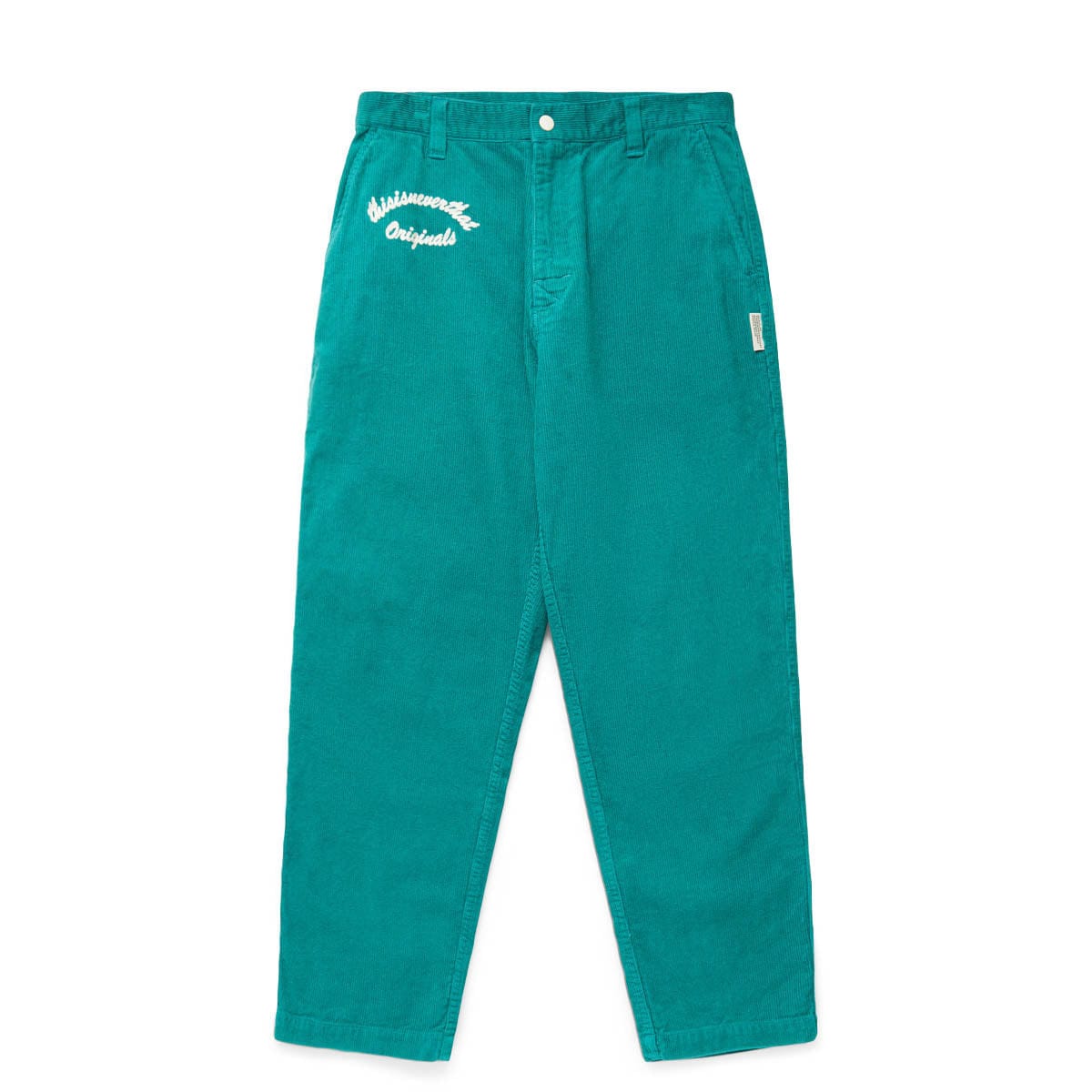 C.P. Company CORDUROY REGULAR UTILITY PANTS Green