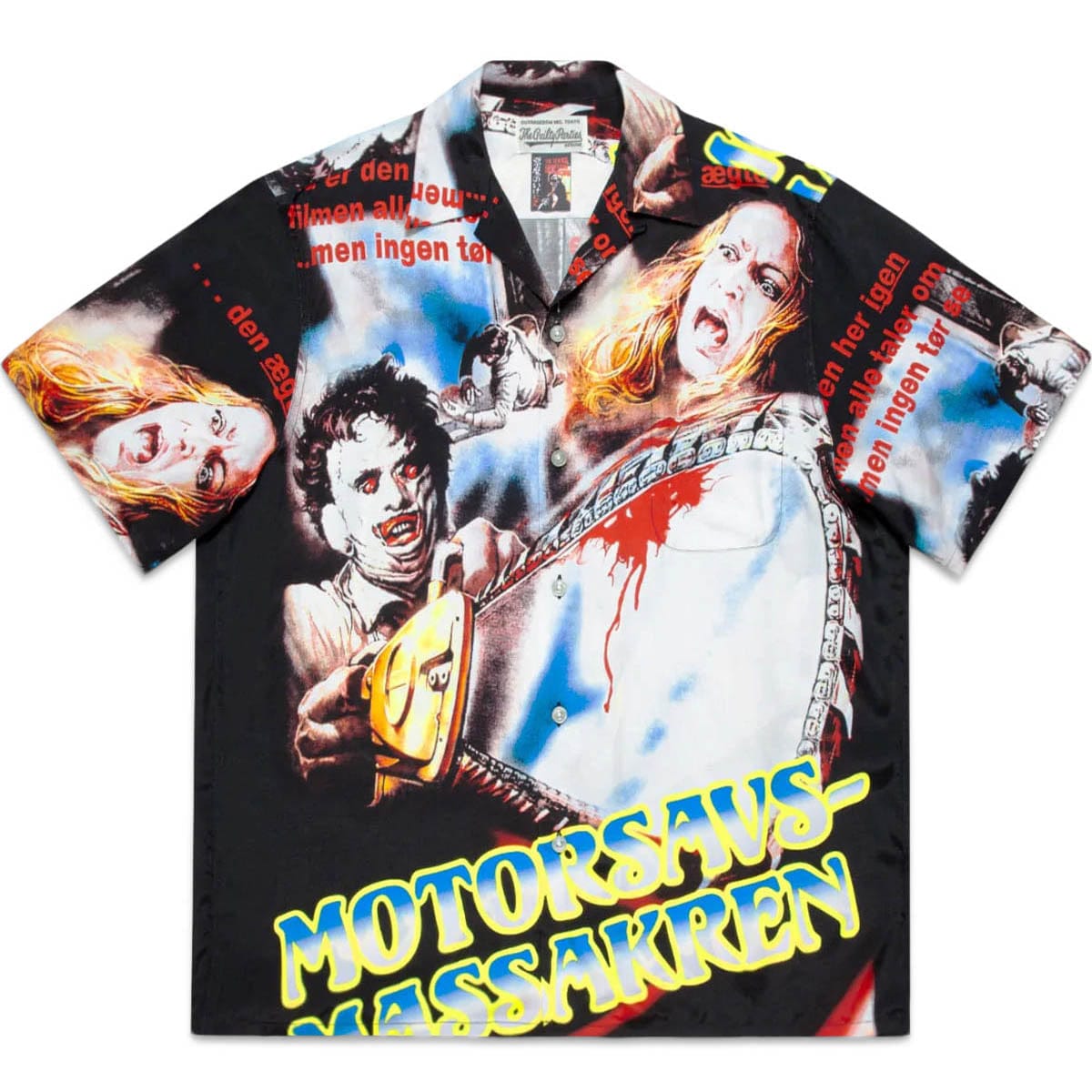 THE TEXAS CHAINSAW MASSACRE / S/S HAWAIIAN SHIRT (TYPE-4) MULTI