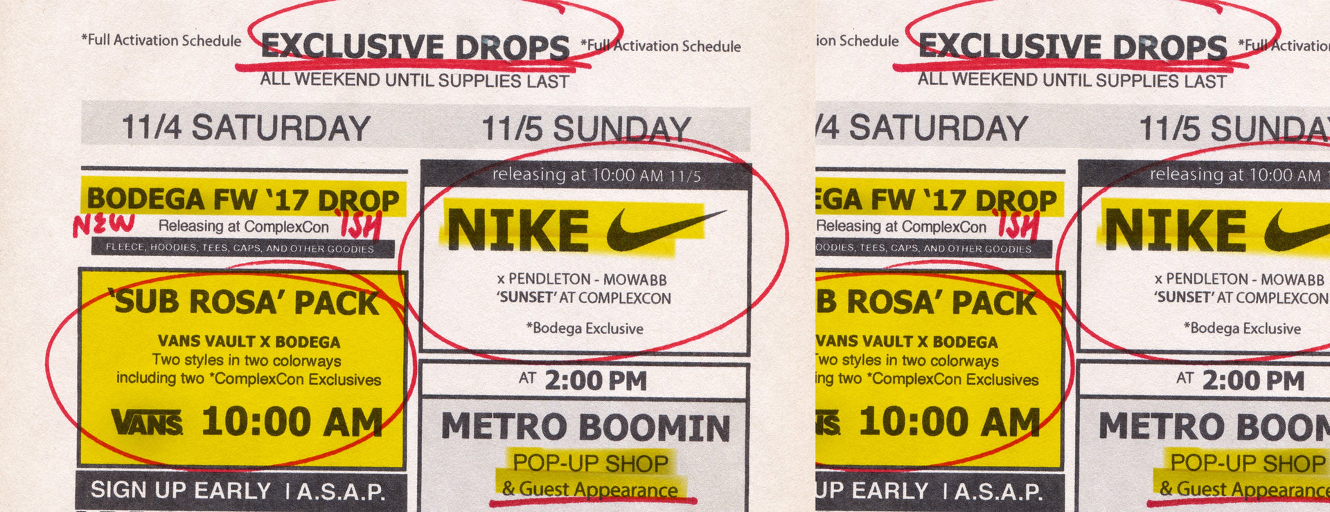 Nike NYC on X: ACTION-PACKED MATCHUPS FOR THE SECOND SWOOSH