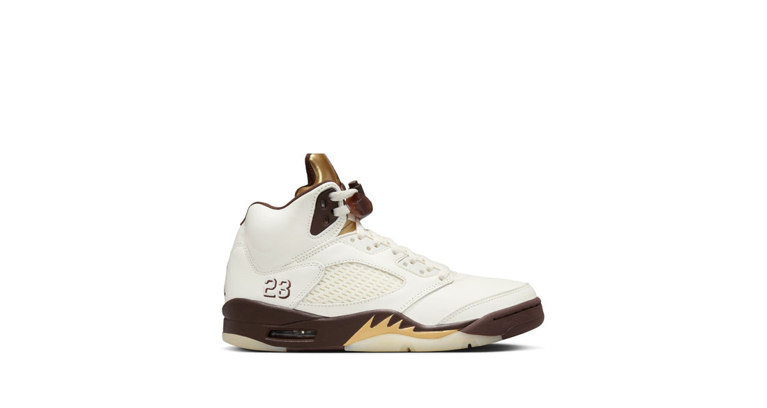 QS WOMEN'S AIR JORDAN 5 RETRO 'GOLDEN TICKET'