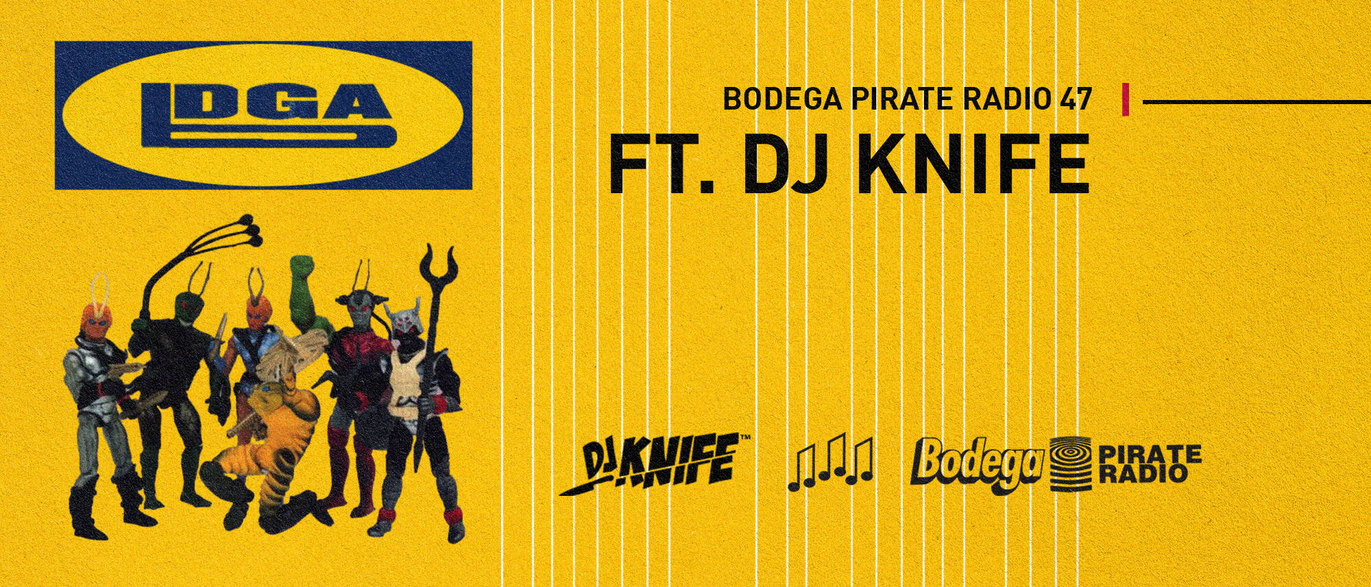 Episode #47: DJ Knife New Jack Swing Mix - Bodega Pirate Radio | Bodega