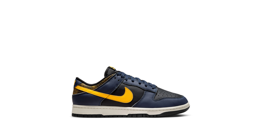 Nike Dunk Low Retro 'Midnight Navy and Tour Yellow'