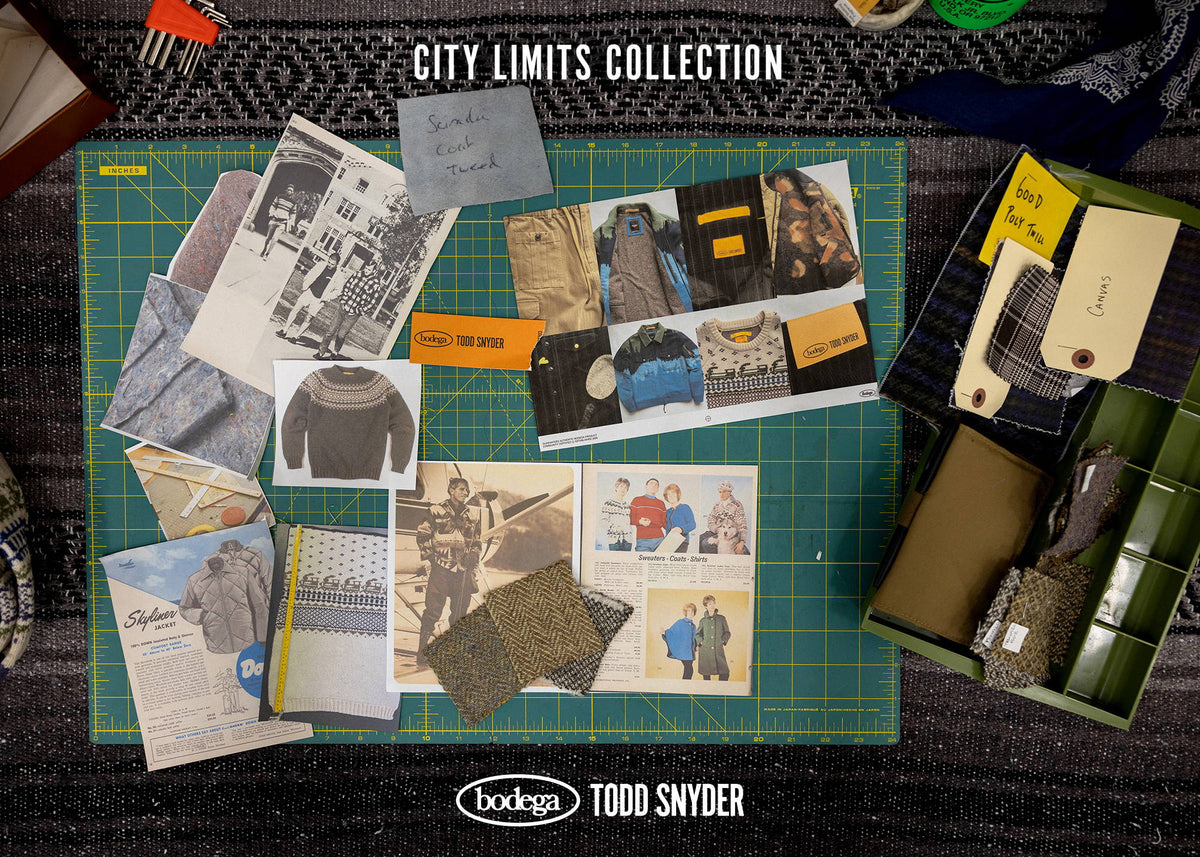 Limit Collection Behind the Design: Bodega x Todd Snyder 'City Limits' Collection | Blogdega