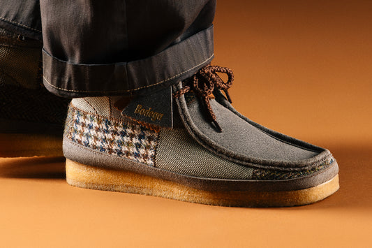 Closer Look: Bodega x Clarks Patchwork Wallabee 3.0 "Northeast Corridor"