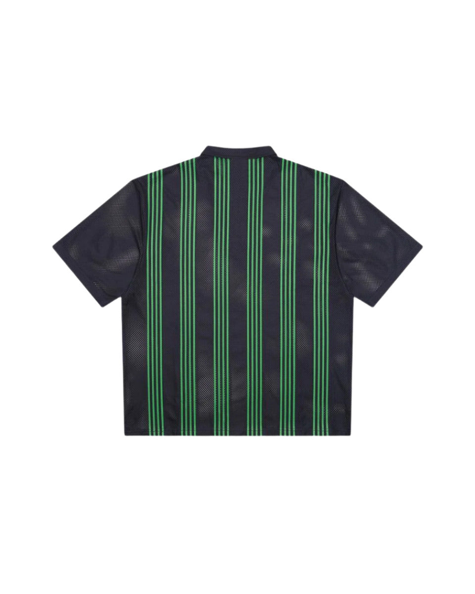 HOWARDS S/S MESH ZIP POLO