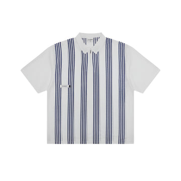 HOWARDS S/S MESH ZIP POLO