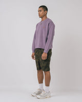 RAINS L/S CABLE KNIT CREWNECK SWEATER