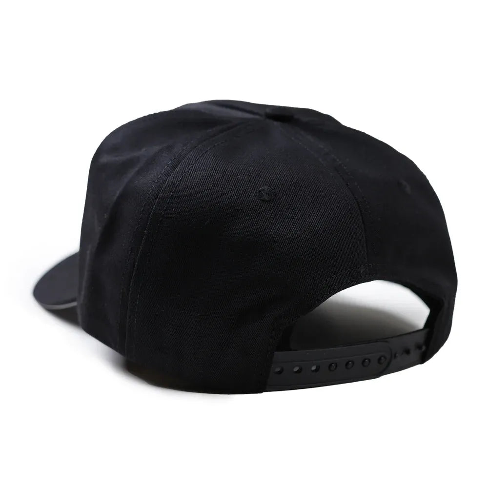 CHAIN-STITCH LOGO SNAPBACK