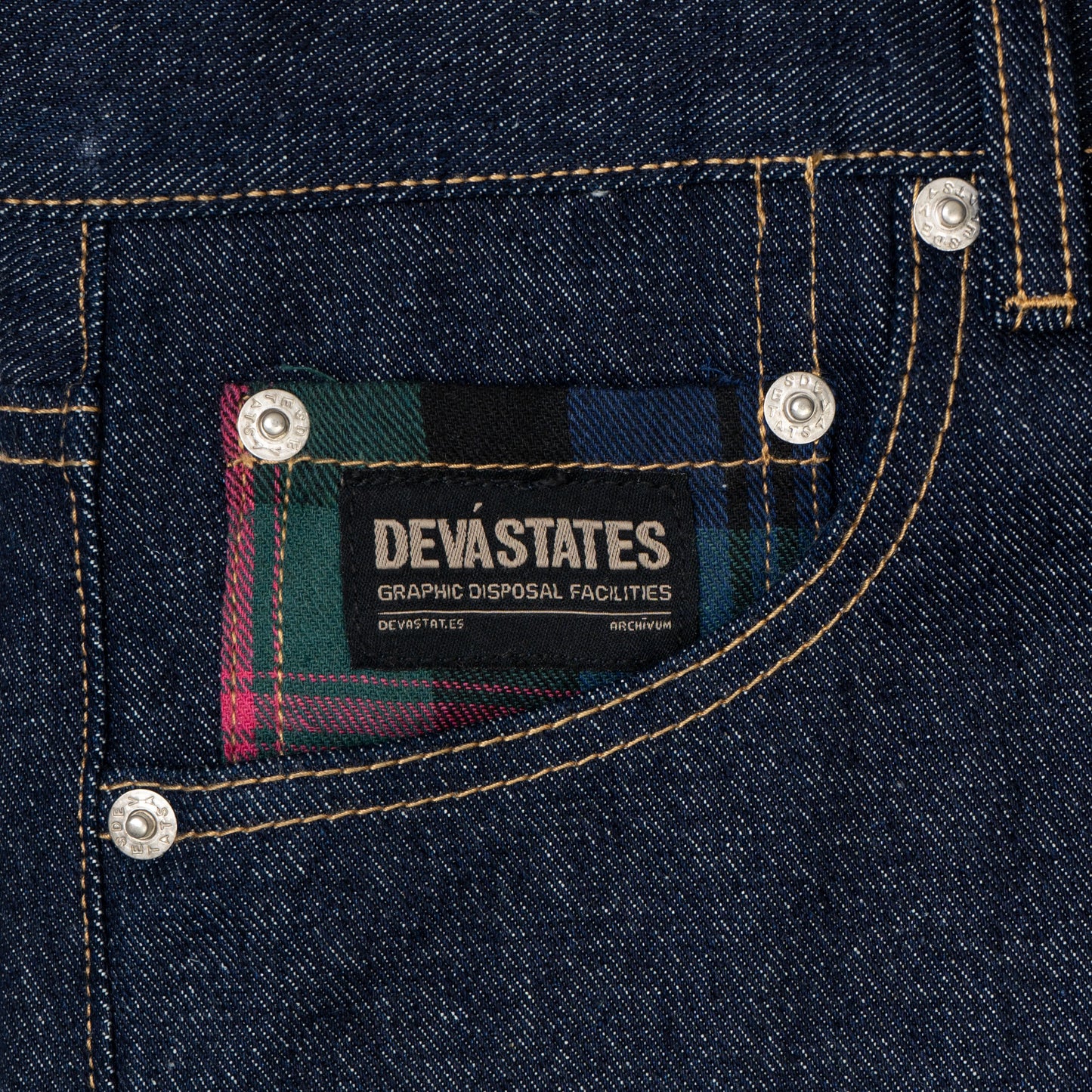 GRIT DENIM PANTS
