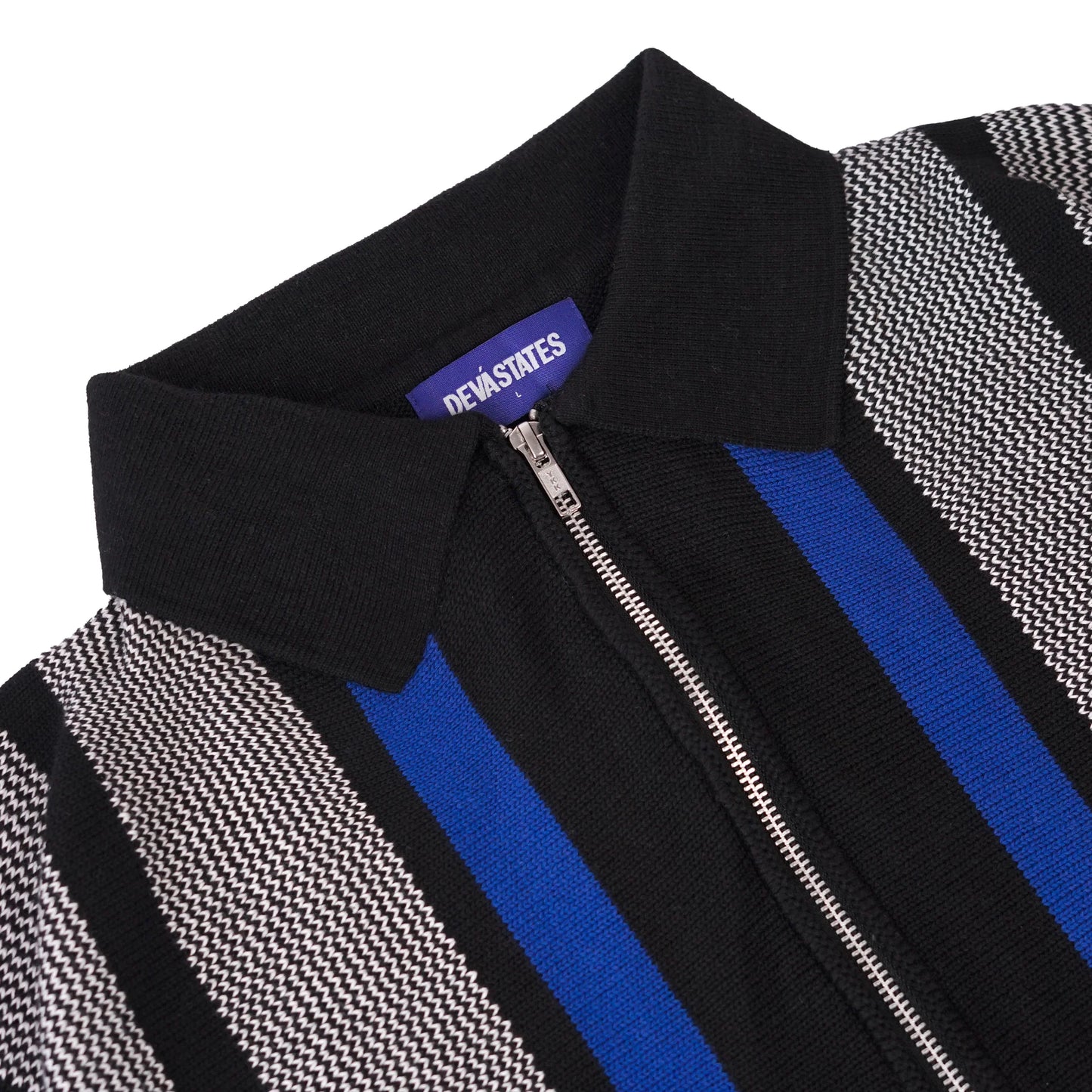 JUNIOR S/S ZIP KNITTED POLO