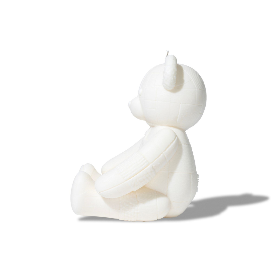 PATCHWORK BEAR CANDLE