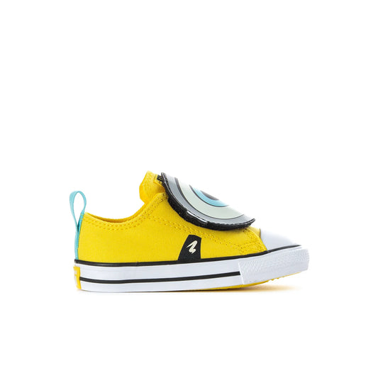 CONVERSE X MINIONS CHUCK TAYLOR ALL STAR ONE STRAP EASY ON TODDLERS