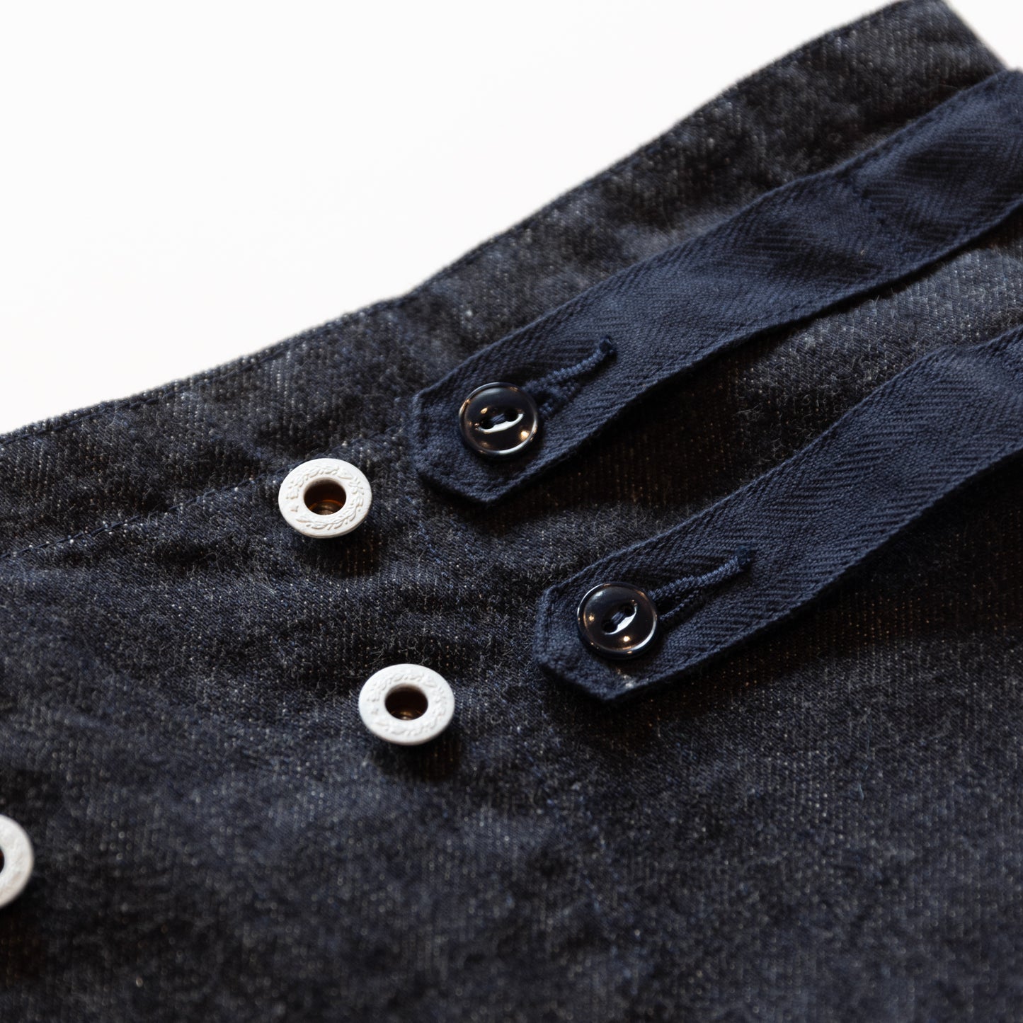 12OZ DENIM 7-STARS SUSPENDER PANTS