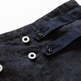12OZ DENIM 7-STARS SUSPENDER PANTS