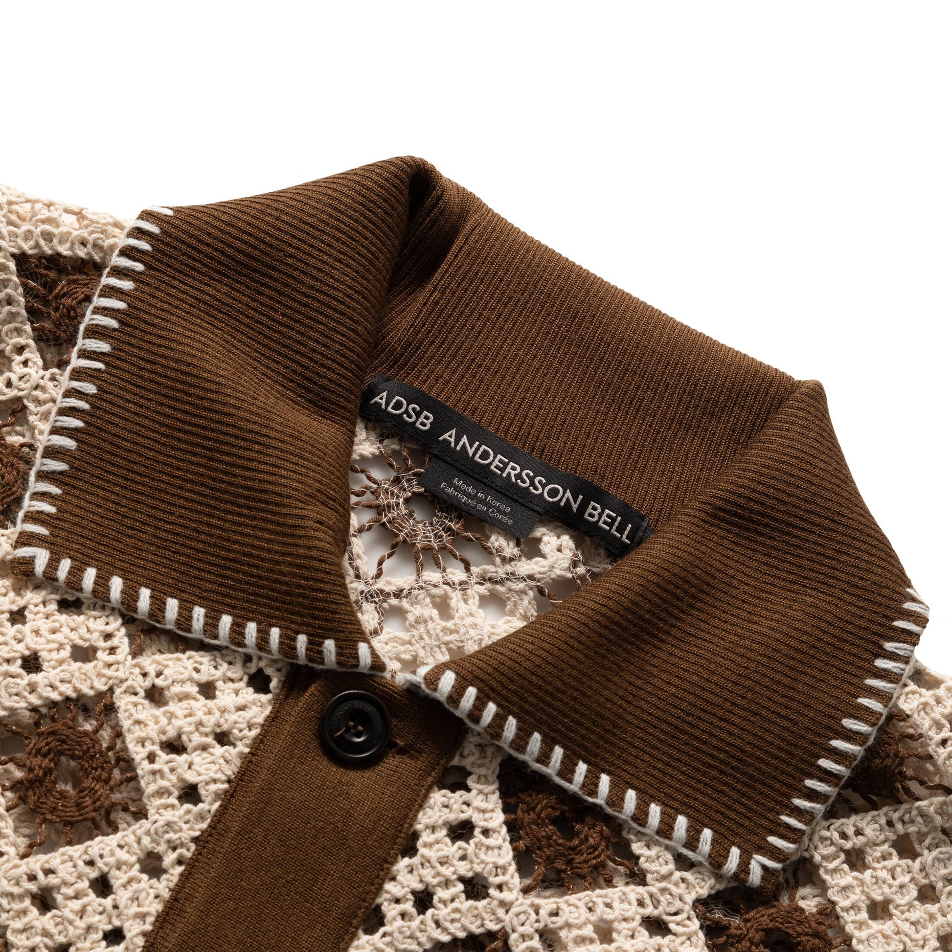 Andersson Bell Knitwear CROCHET COTTON CARDIGAN