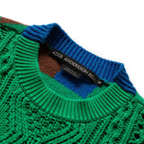 Andersson Bell Knitwear FISHERMAN INTARSIA CREW-NECK SWEATER