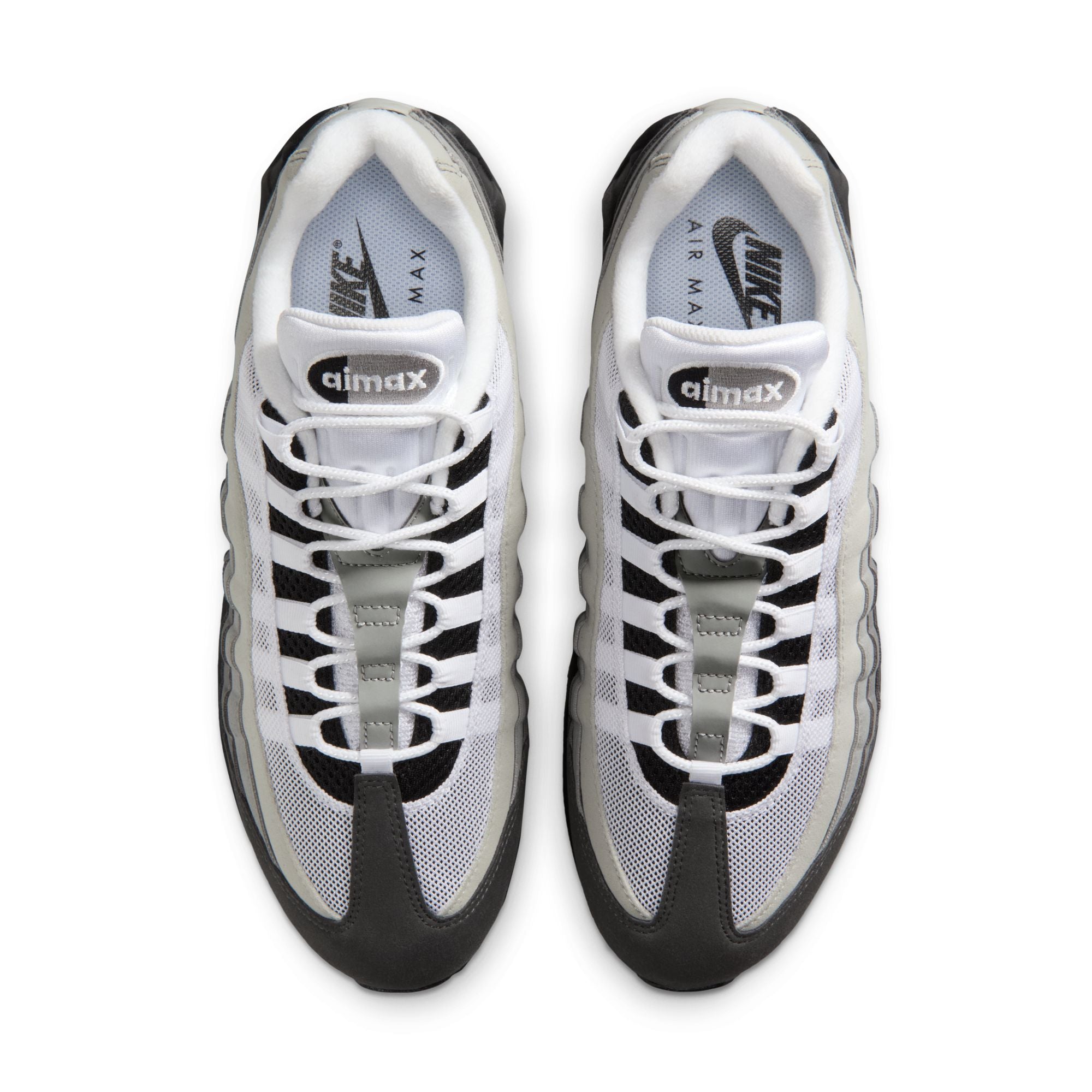 nike air max 95 black white granite dust