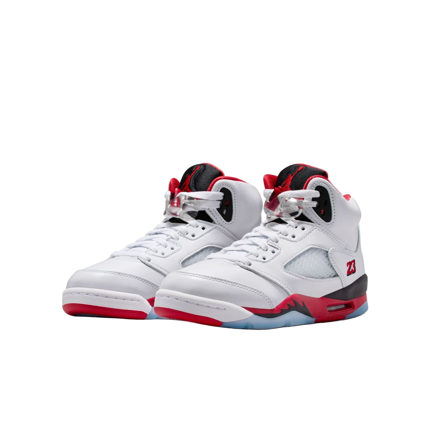 AIR JORDAN 5 RETRO "FIRE RED BLACK TONGUE"