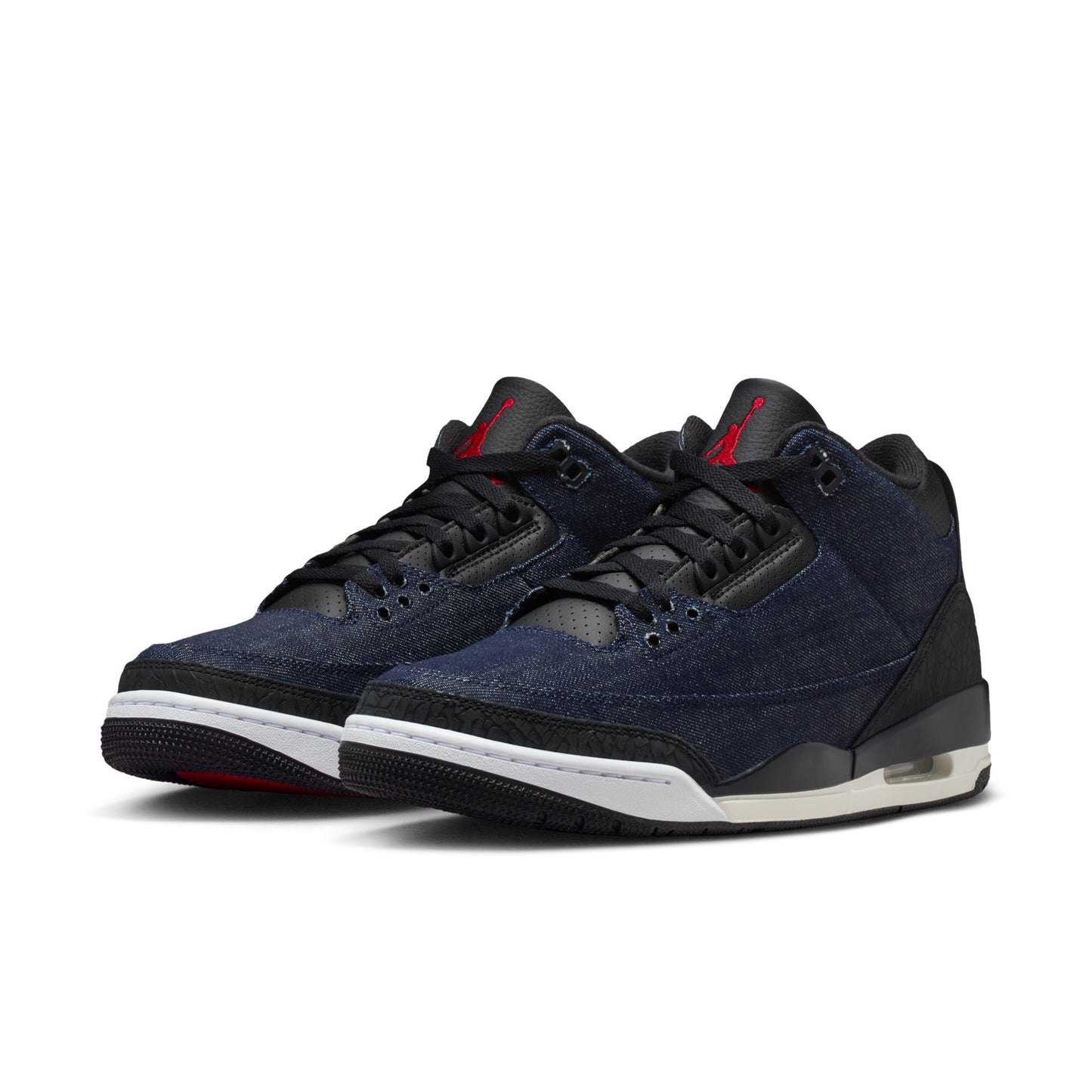 AIR JORDAN 3 x LEVI'S® "Indigo and Gym Red"