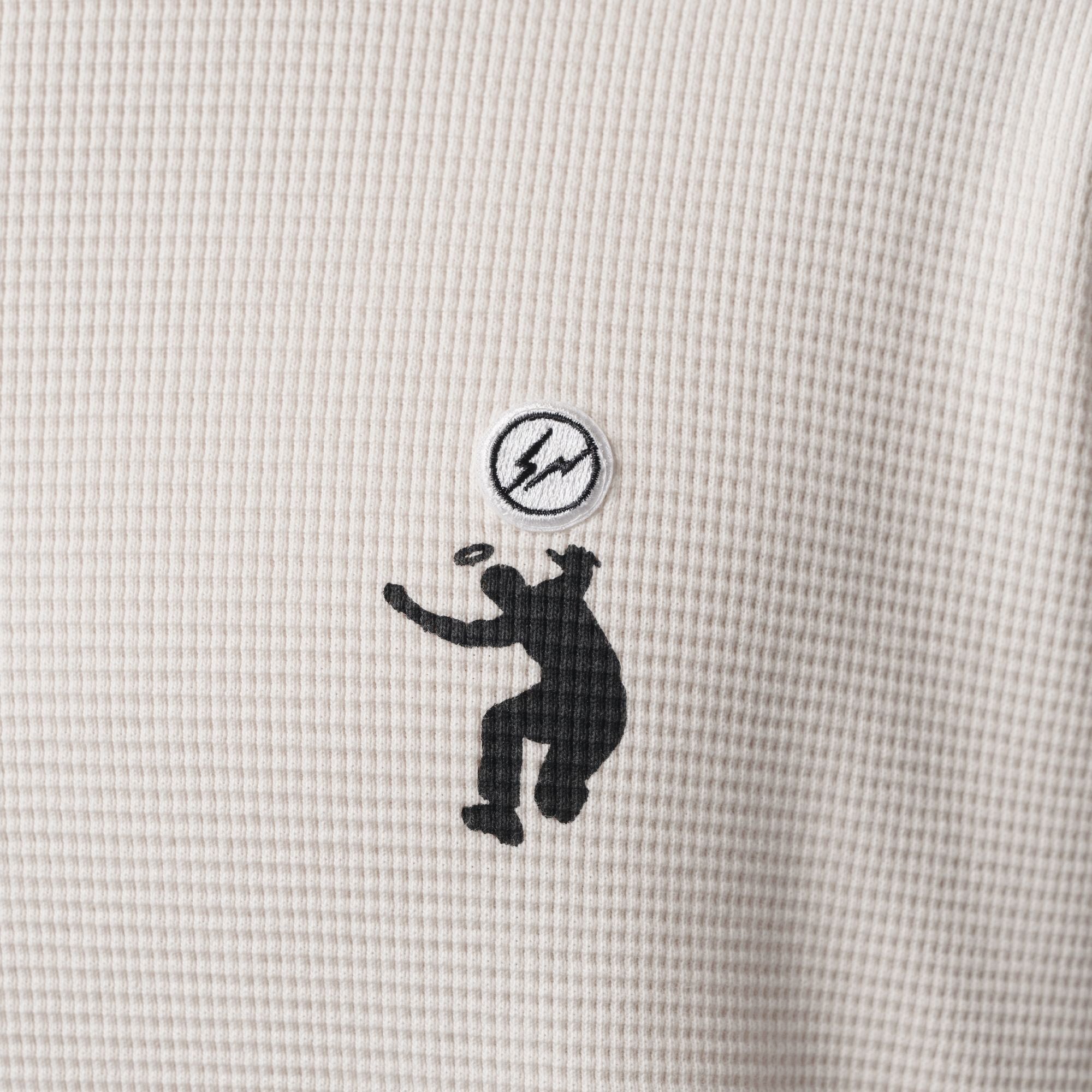 トップス Jordan x union x fragment thermal shirt JORDAN x UNION x FRAGMENT THERMAL – Bodega