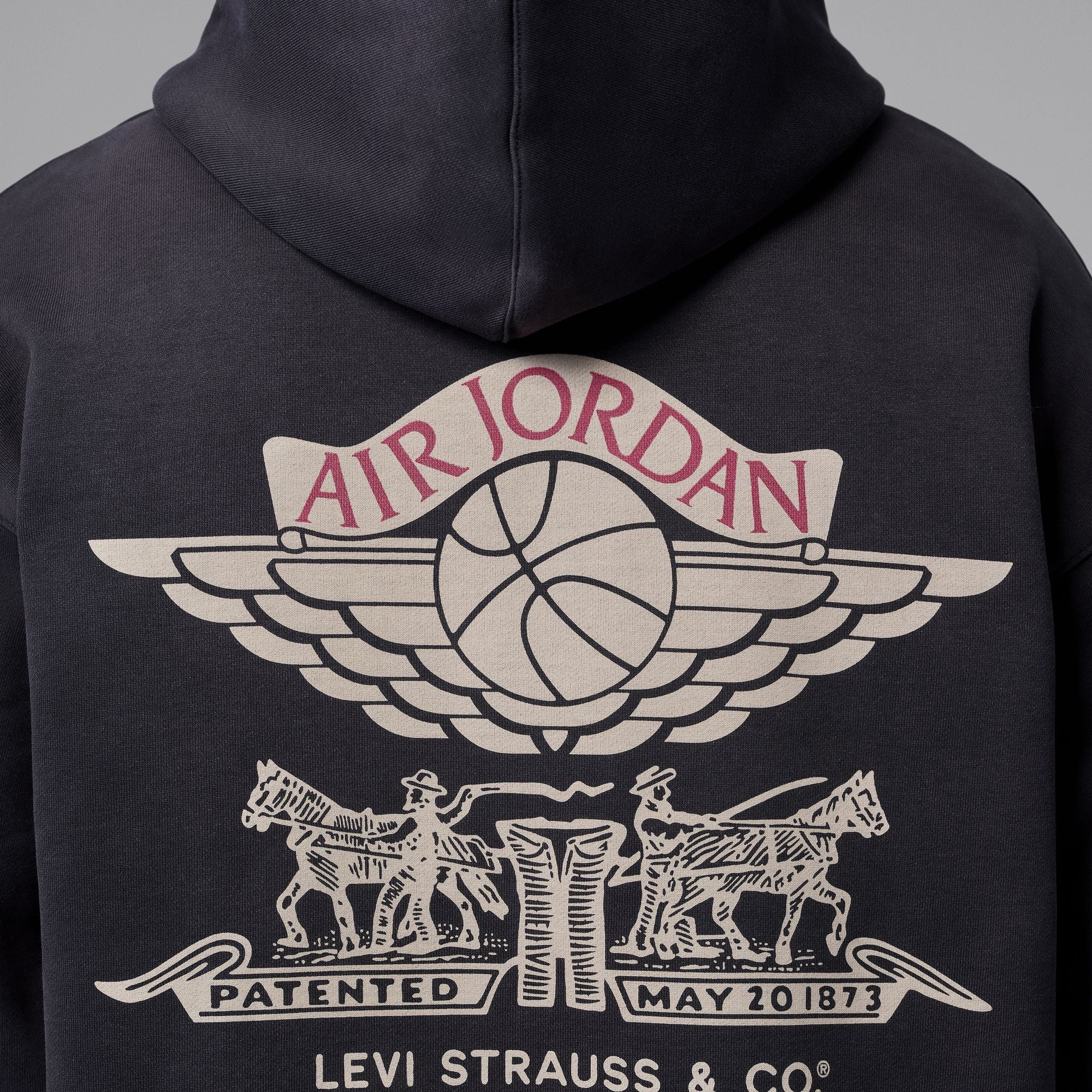 トップス L Nike Jordan LEVI'S Fleece Zip Hoodie JORDAN X LEVI'S® FULL-ZIP HOODIE – Bodega