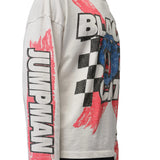 M J BLACK CAT LS TEE