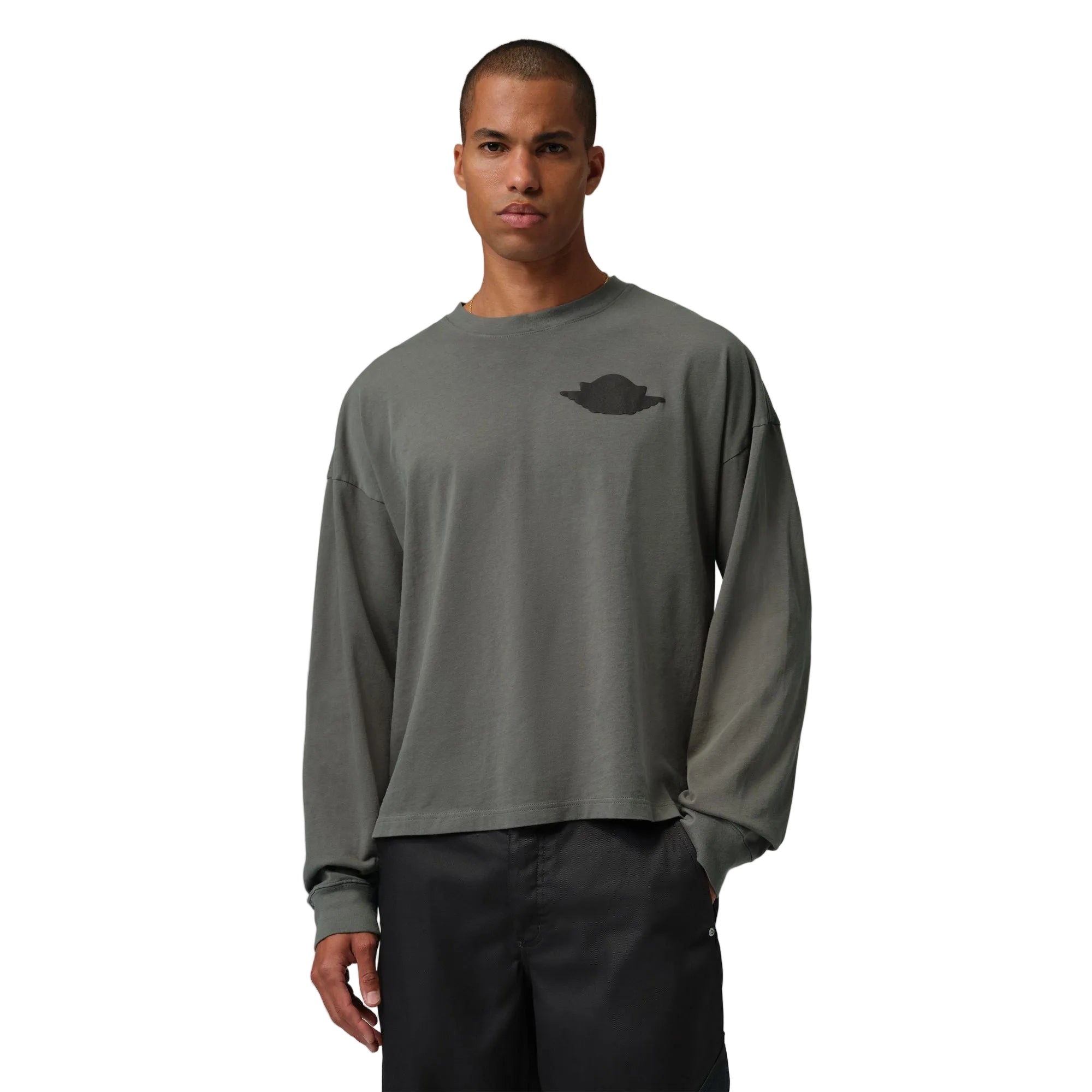 00s Jordan WINGS 長袖カットソー L グレー