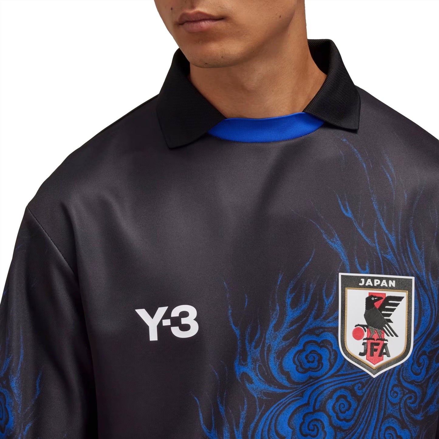 Adidas Y-3 T-Shirts Y-3 JFA LONG-SLEEVE GRAPHIC JERSEY