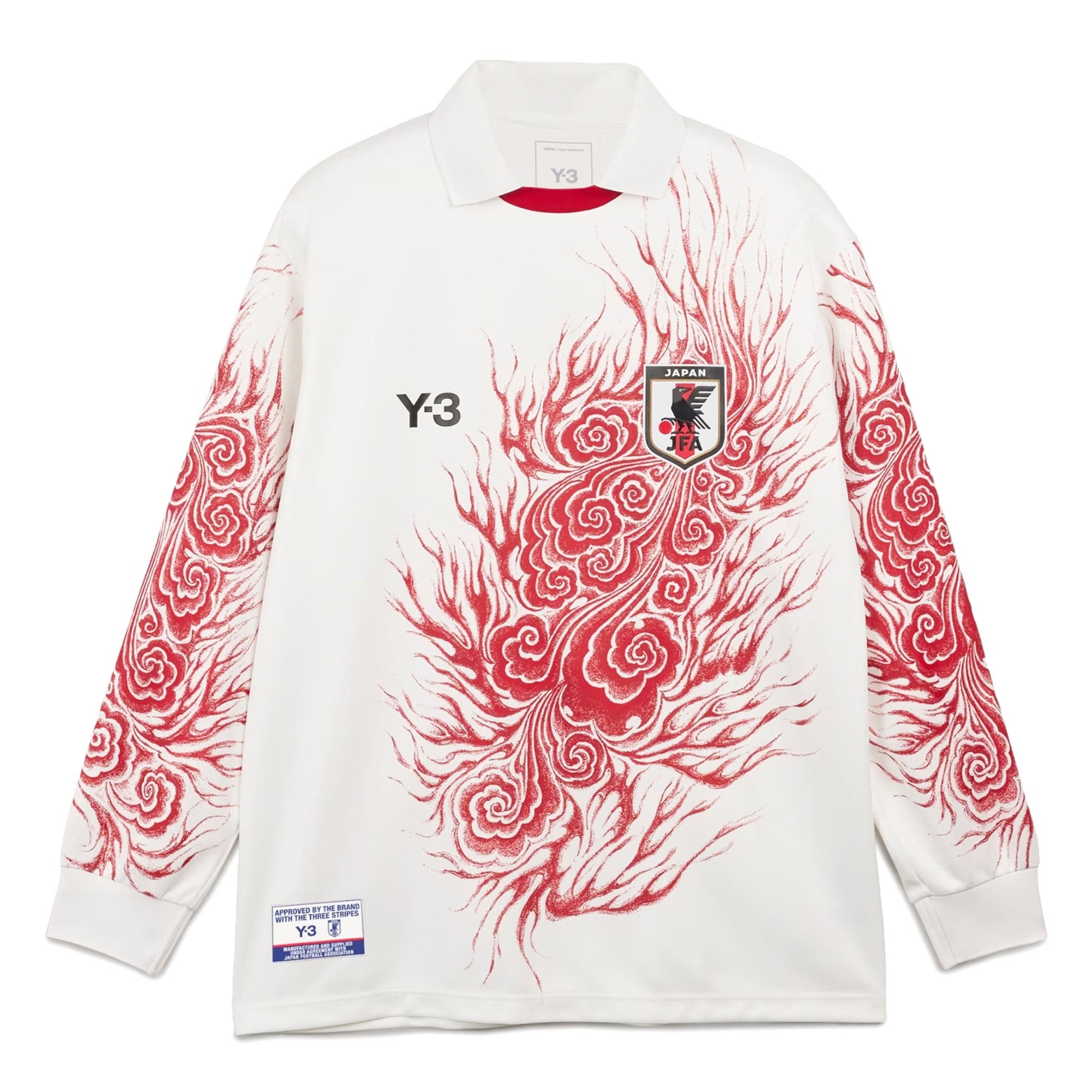 Adidas Y-3 T-Shirts Y-3 JFA LONG-SLEEVE GRAPHIC JERSEY