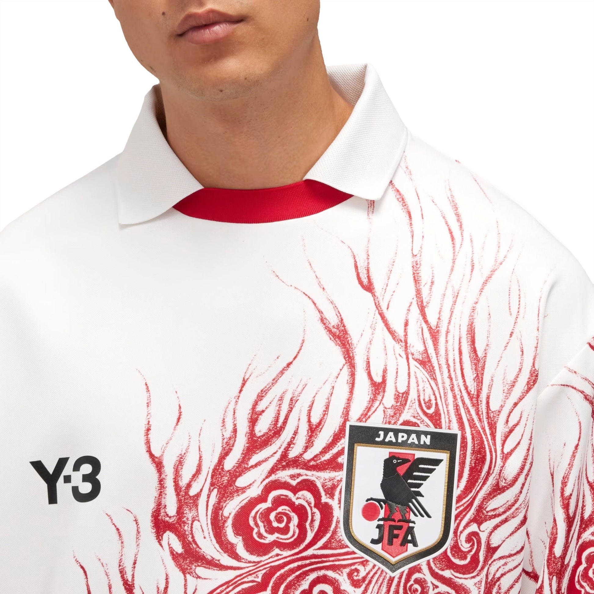 Adidas Y-3 T-Shirts Y-3 JFA LONG-SLEEVE GRAPHIC JERSEY