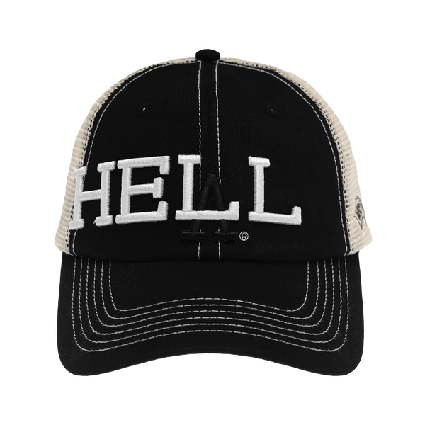 帽子 PLZ Vegyn - Hell Trucker Hat - Black HEALTH IS WEALTH HAT WHITE/ALPINE | Bodega