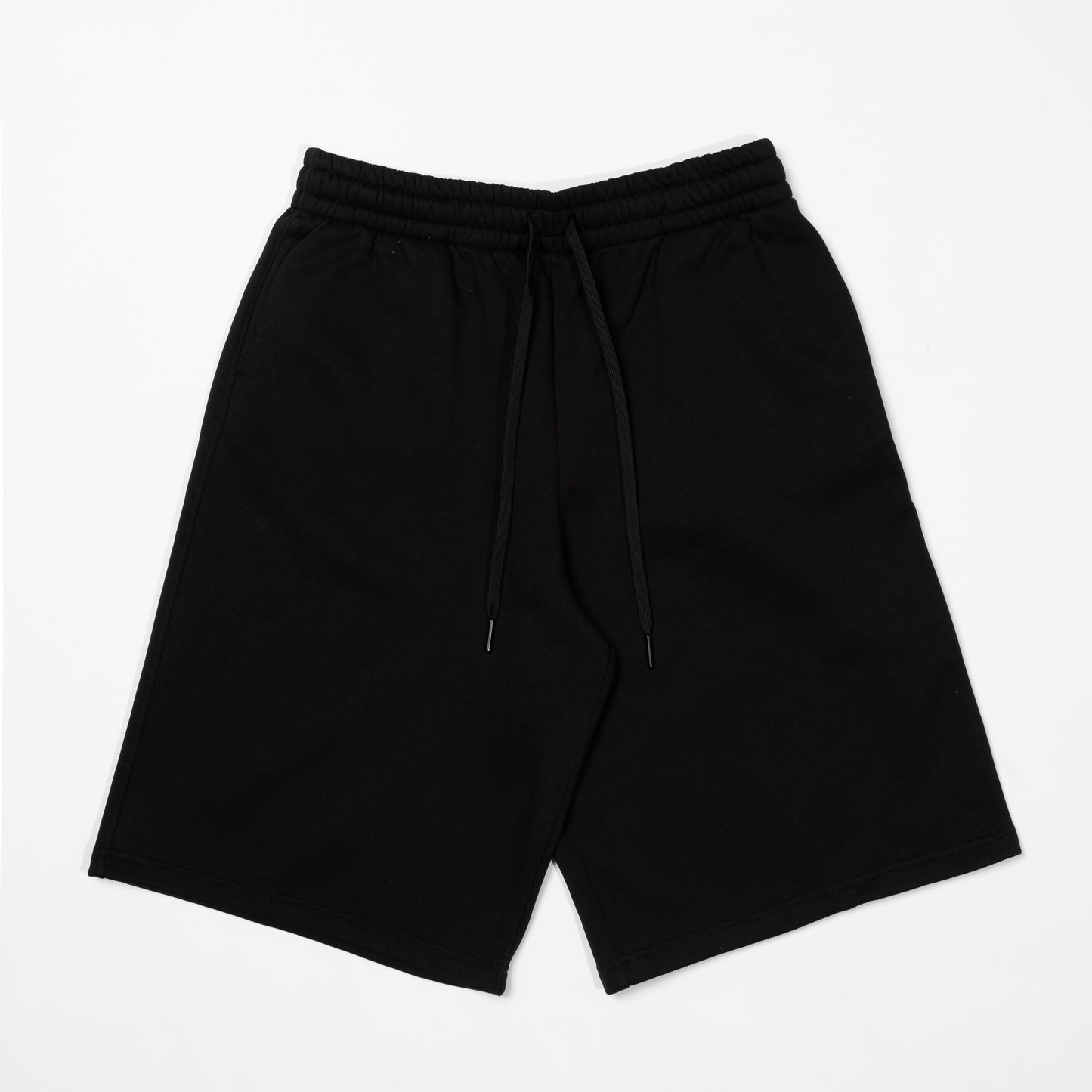 LONG FLEECE BAGGY SHORTS
