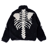 BONE BOA FLEECE REVERSIBLE BLOUSON