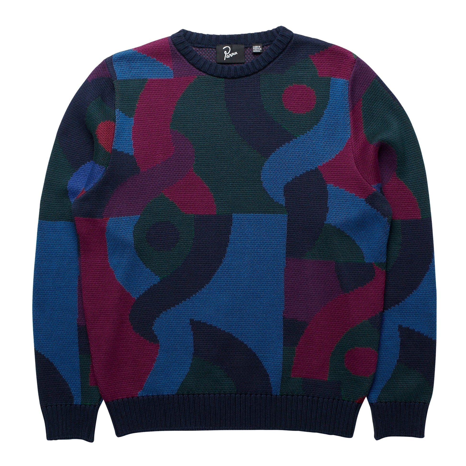 By Parra Knitwear KNOTTED KNITTED PULLOVER