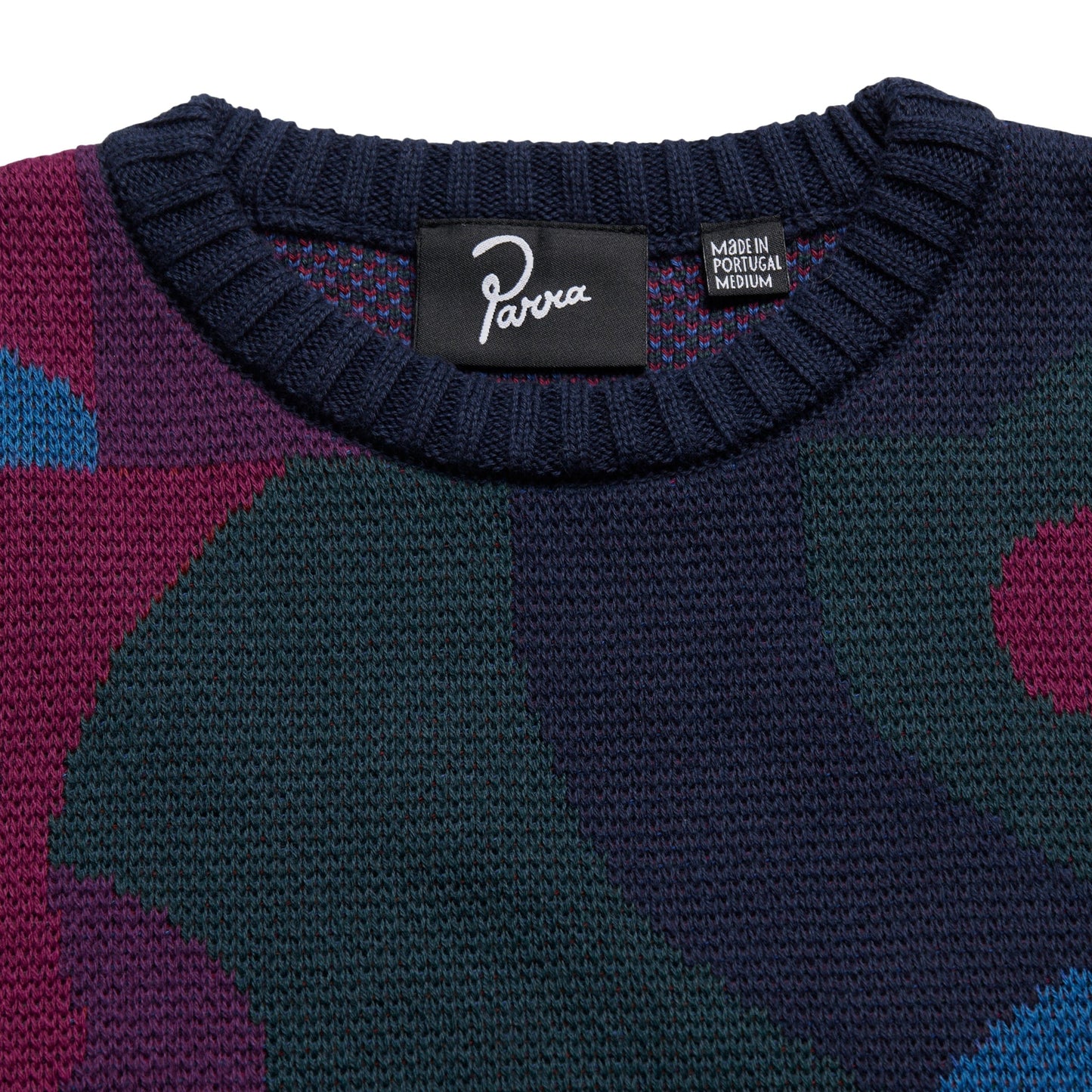 By Parra Knitwear KNOTTED KNITTED PULLOVER