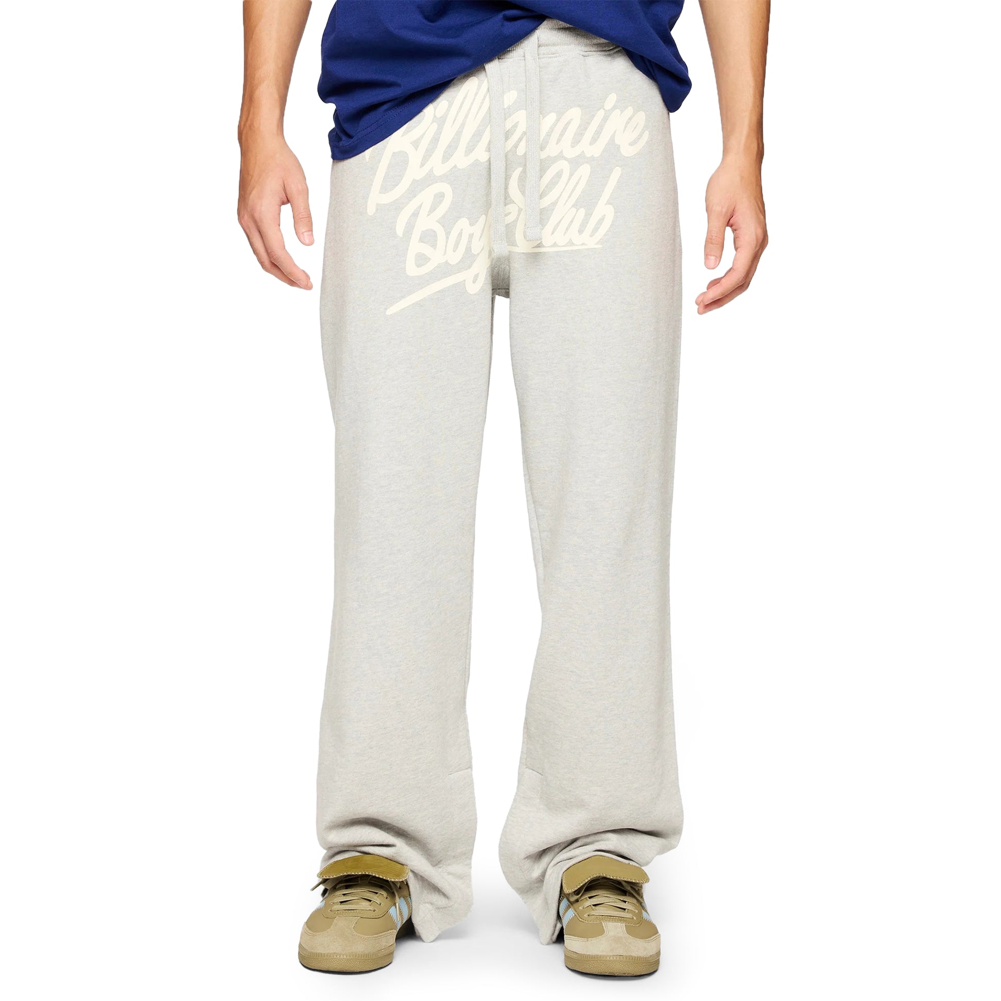 BILLIONAIRE BOYS CLUB BB SCRIPT LOUNGE PANTS HEATHER GREY