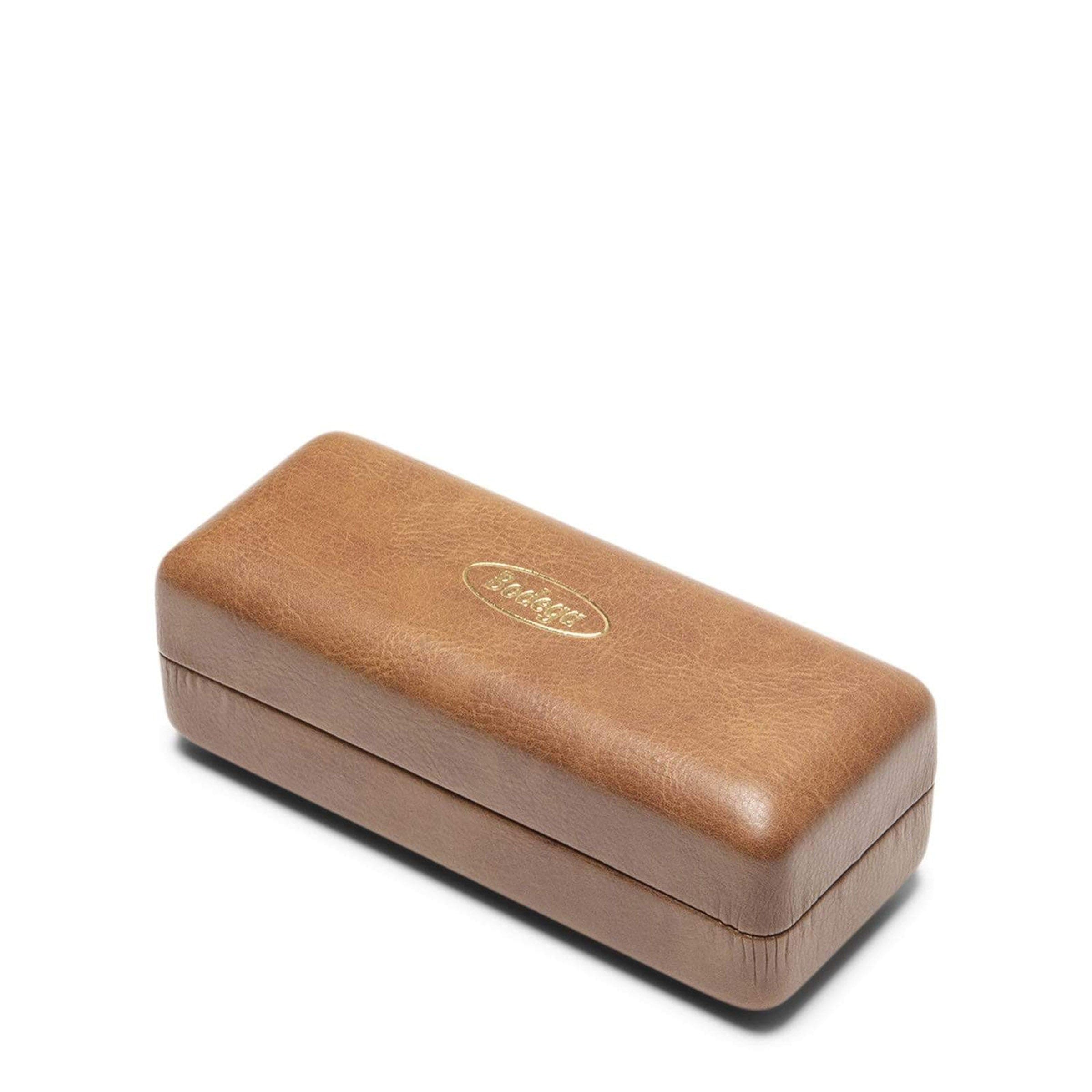 Protective Leather Sunglasses Case with Magnetic Closure