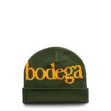 Bodega Headwear OLIVE / O/S SERIF BEANIE