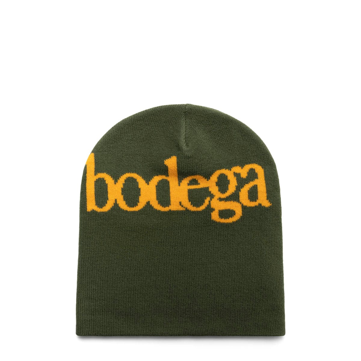 Bodega Headwear OLIVE / O/S SERIF BEANIE