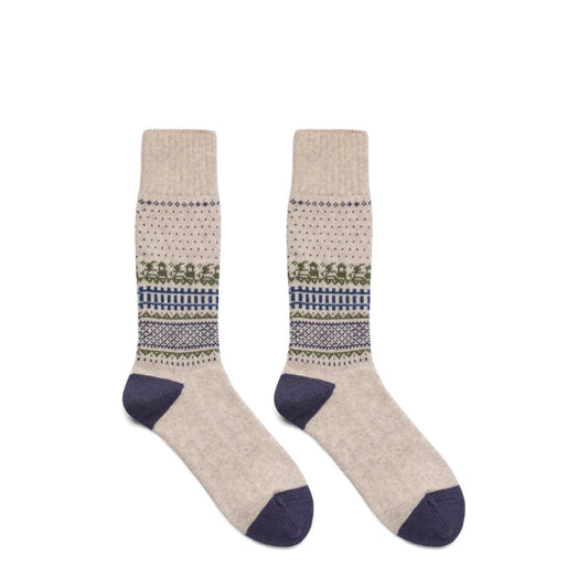 Cheap Cerbe Jordan Outlet Socks CREAM - WT05 / O/S X TODD SNYDER CHUUP MATCHING SWEATER SOCK