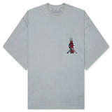 BONES II OVERSIZED TEE CEMENT