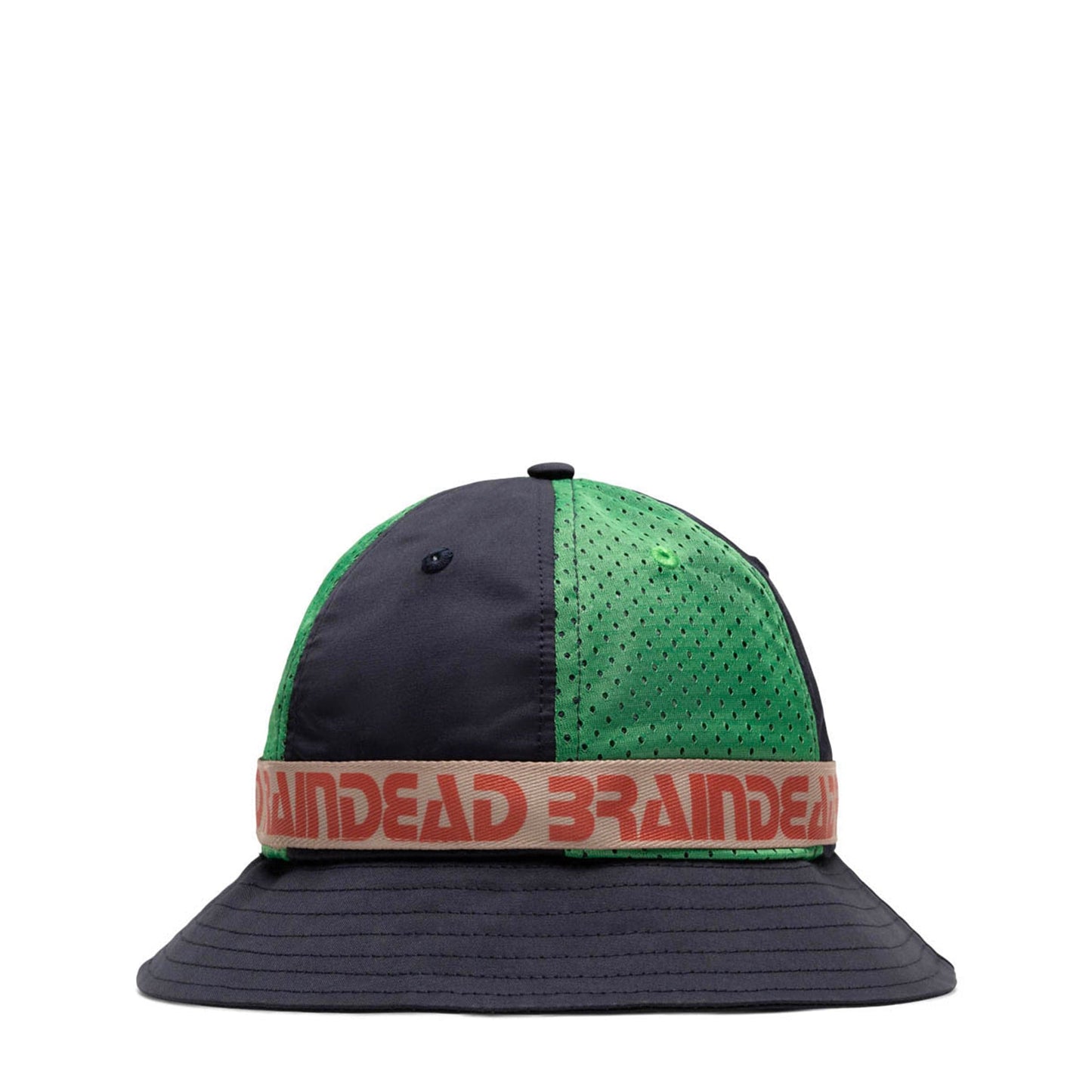 Brain Dead Headwear NAVY/MULTI / O/S VISION MESH PANELED BUCKET HAT