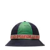 Brain Dead Headwear NAVY/MULTI / O/S VISION MESH PANELED BUCKET HAT