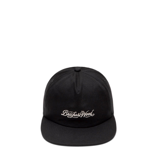 Bricks & Wood Headwear BLACK / O/S SCRIPT LOGO HAT