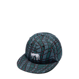 By Parra Headwear MULTI / O/S SQUARED WAVES PATTERN 6 PANEL HAT