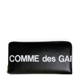 Comme des Garçons Wallet Wallets & Cases BLACK / O/S HUGE LOGO WALLET