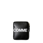 Load image into Gallery viewer, Comme Des Garçons Wallet Wallets &amp; Cases BLACK / O/S HUGE LOGO WALLET
