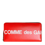 Load image into Gallery viewer, Comme Des Garçons Wallet Wallets &amp; Cases RED / O/S HUGE LOGO WALLET
