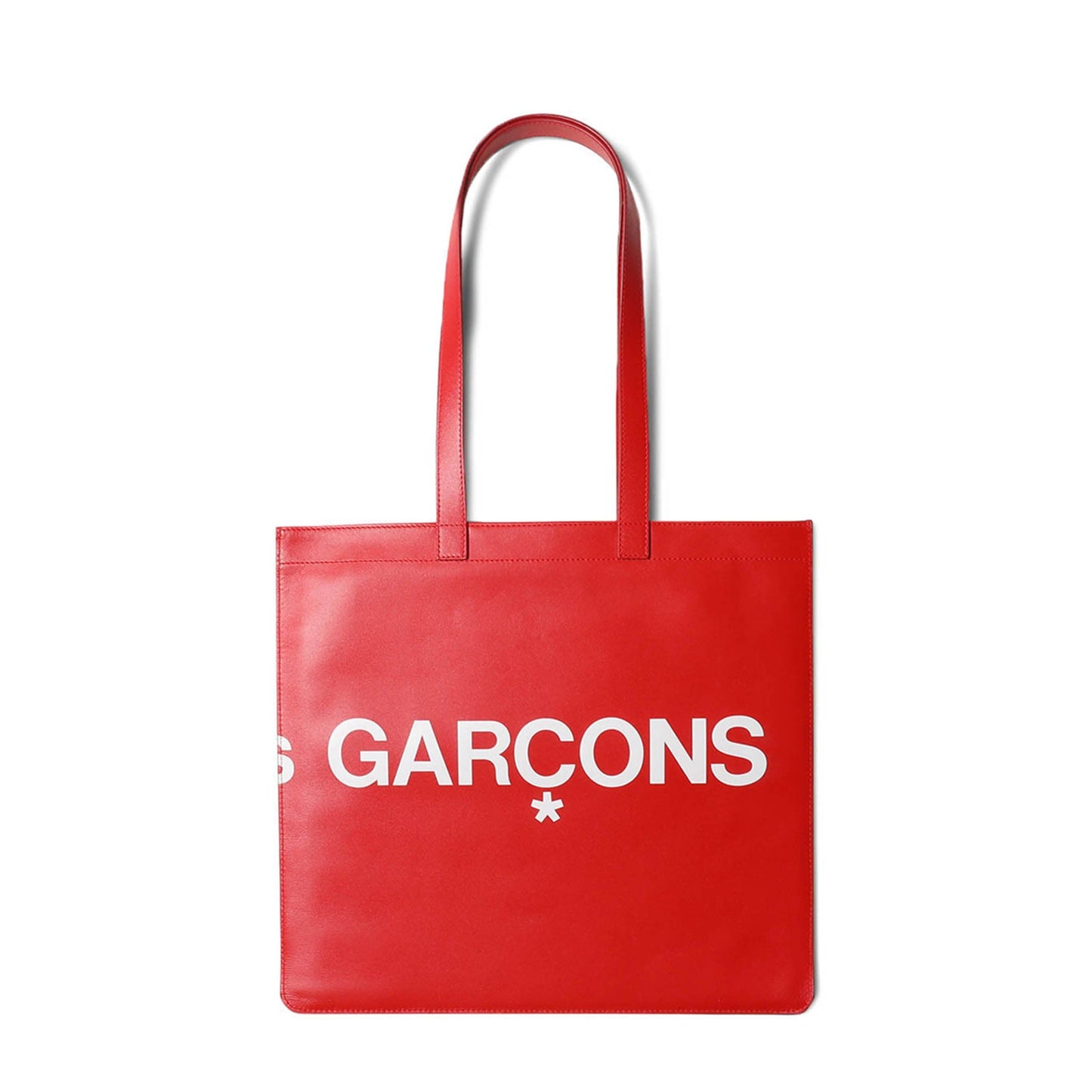 Comme Des Garçons Wallet Bags RED / O/S HUGE LOGO