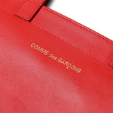 Comme Des Garçons Wallet Bags RED / O/S HUGE LOGO
